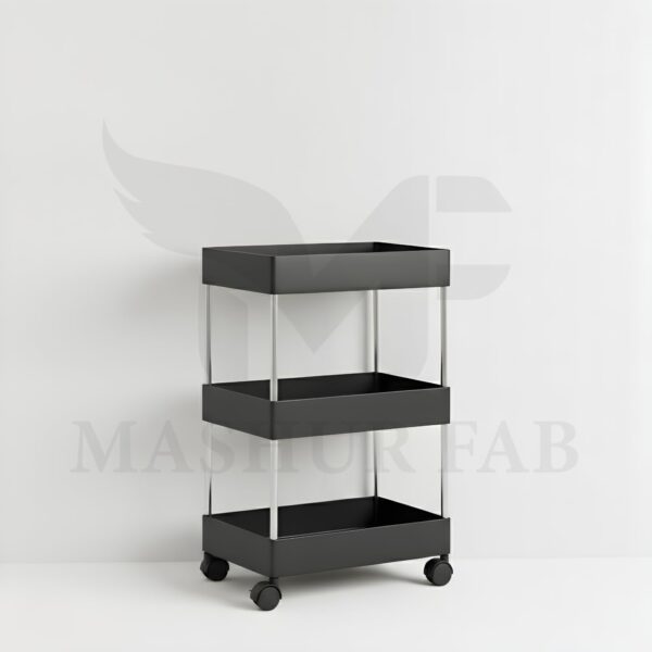 1774664167_MASHUR-FAB-Plastic-Kitchen-Storage-Trolley-Rack-with-Wheels-Multi-Layer-Rolling-Utility-Cart-Slide-Out-Shelves-Space-Saving-Home-Pantry-Organizer-3-LEYAR.jpg MASHUR FAB - Plastic Kitchen Storage Trolley Rack with Wheels | Multi-Layer Rolling Utility Cart | Slide-Out Shelves | Space-Saving Home & Pantry Organizer (3 LEYAR)