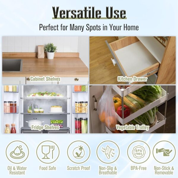 1774668068_ESPERO-Fridge-Mats-Kitchen-Mat-EVA-Food-Grade-Multipurpose-Washable-Anti-Slip-MatSheet-for-Fridge-Shelf-Liners-for-Kitchen-Shelves-Table-Kitchen-Drawer-mat-300-x-45-cm-Avocado.jpg ESPERO Fridge Mats, Kitchen Mat EVA Food Grade Multipurpose Washable Anti Slip Mat/Sheet for Fridge, Shelf Liners for Kitchen Shelves, Table, Kitchen Drawer mat - 300 x 45 cm (Avocado)