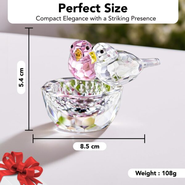 1774668853_Ekhasa-Nostrae-Crystal-Birds-Show-Pieces-for-Home-Decor-Living-Room-Decorative-Items-Glass-Showpieces-Gift-Items-for-Decoration-Center-Table-Tv-Showcase-Office-Desk-Interior-Statue-Figurines.jpg Ekhasa Nostrae Crystal Birds Show Pieces for Home Decor Living Room Decorative Items | Glass Showpieces Gift Items for Decoration | Center Table Tv Showcase Office Desk Interior Statue Figurines