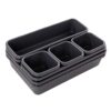 1774672125_INOVERA-LABEL-8-Pieces-Cutlery-Tray-for-Kitchen-Drawers-Interlocking-Drawer-Desk-Organizer-Plastic-Divider-Trays-Dark-Grey.jpg INOVERA (LABEL) 8 Pieces Cutlery Tray for Kitchen Drawers - Interlocking Drawer Desk Organizer - Plastic Divider Trays (Dark Grey)