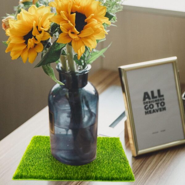 1774685651_8-Pcs-Miniature-Decorations-with-Grass-Mat-for-Decoration-5.95.9in-Green-Grass-Mat-Miniature-Garden-Decorations-Indoor-Outdoor-DIY-Fairy-Garden-Accessories-Shelf-Window-Display-Decor-Set.jpg 8 Pcs Miniature Decorations with Grass Mat for Decoration, 5.9*5.9in Green Grass Mat & Miniature Garden Decorations - Indoor Outdoor DIY Fairy Garden Accessories, Shelf Window Display Decor Set