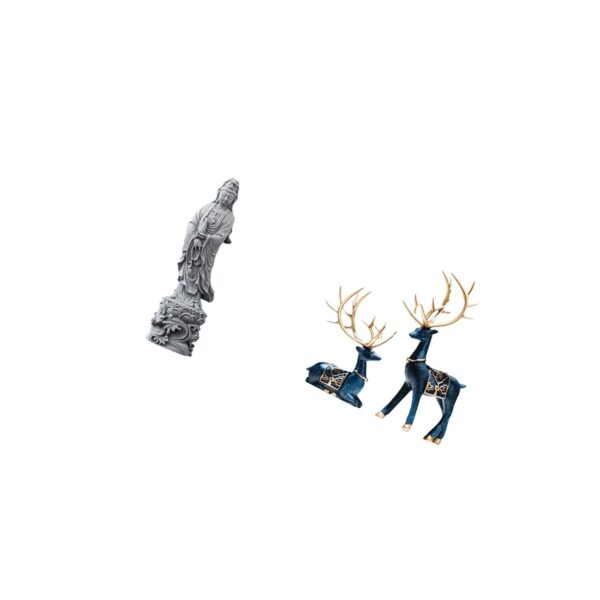 1774697388_Elegant-Guan-Yin-and-Reindeer-Statue-Set-Unique-Feng-Shui-Buddhist-and-Deer-Figurines-for-Home-Office-Hallway-Bedroom-Fireplace-Desktop-Decor.jpg Elegant Guan Yin and Reindeer Statue Set Unique Feng Shui Buddhist and Deer Figurines for Home Office Hallway Bedroom Fireplace Desktop Decor