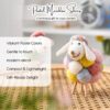 1774704732_Nostrae-by-Ekhasa-Felt-Sheep-Figurine-Set-of-2-Handcrafted-Wool-Lamb-Showpiece-with-Wooden-Legs-Cute-Miniature-Animal-Figurines-for-Table-Shelf-Home-Decor-Decorative-Collectible-Gift-Item.jpg Nostrae by Ekhasa Felt Sheep Figurine Set of 2 | Handcrafted Wool Lamb Showpiece with Wooden Legs | Cute Miniature Animal Figurines for Table, Shelf & Home Decor | Decorative Collectible & Gift Item