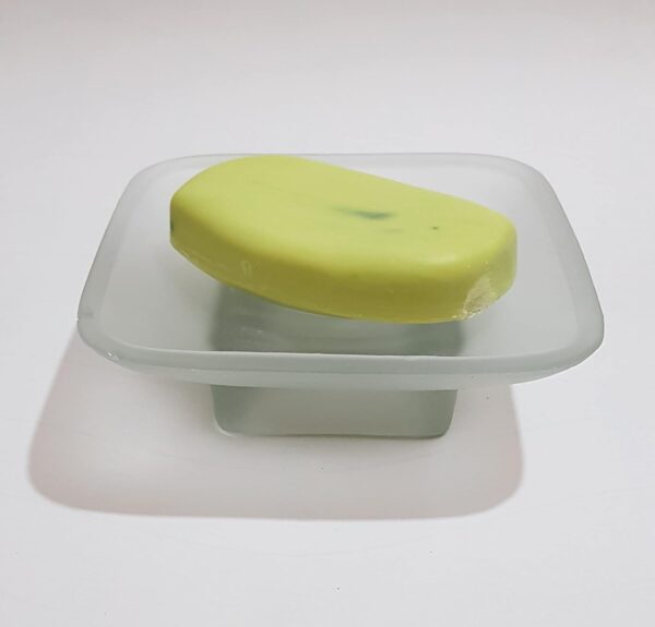 Pure Source India Glass Soap Dish, 1 Piece, Square