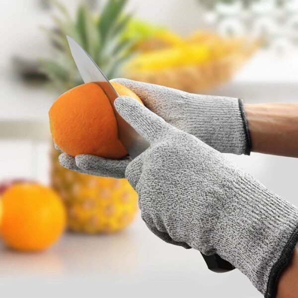 Pri s 6-Piece Stainless Steel Kitchen Knife Set with Wooden Chopping Board & Heavy-Duty Kitchen Scissor