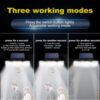 Outdoor Solar Light, Solar Light with Motion Sensor Ip65 Waterproof 138 Led Outdoor Solar Floodlight 3 Heads for Garden (1)