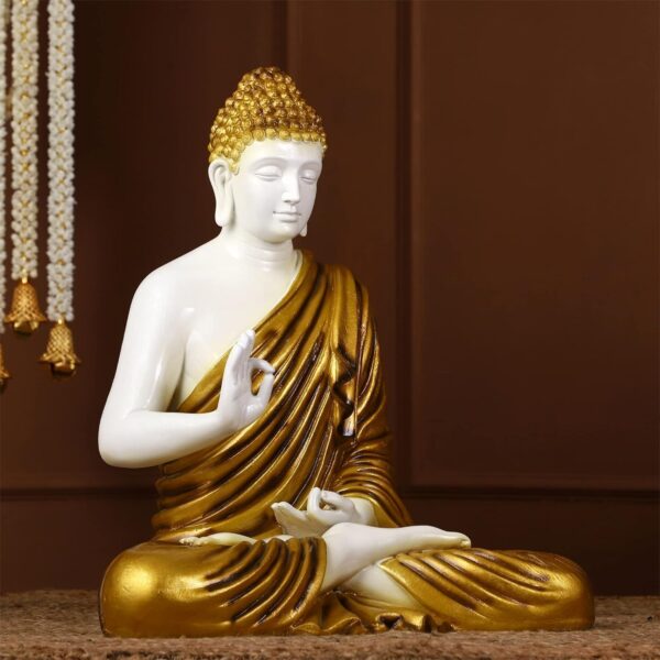 1774736396_Big-Size-Meditating-Buddha-Idol-Statue-Showpiece-for-Home-Garden-Living-Room-Decor-Decoration-Gift-Gifting-Items-15-inches-35cm-1-Feet-Buddha-Green-Golden-Golden-Brown.jpg Big Size Meditating Buddha Idol Statue Showpiece for Home Garden Living Room Decor Decoration Gift Gifting Items, 15 inches / 35cm / 1 Feet, Buddha (Green Golden) (Golden Brown)