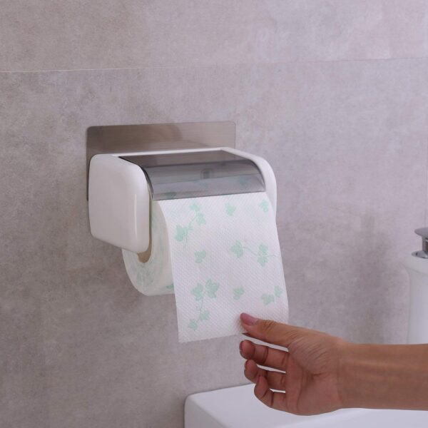 Zollyss Magic Sticker Series Toilet Paper Holder for Bathroom