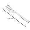 KC Stainless Steel Spoon Set, 12 Pieces, Indian Kitchen Utensils (6 Spoons and 6 Forks Set)
