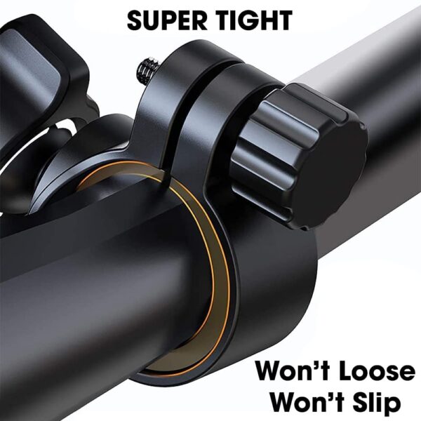 Sounce Waterproof New Bike Phone Mount Anti Shake and Stable 360‚° Rotation Bike Bicycles Accessories for Any Smartphone GPS Other Devices Between 3.5 and 6.5 inches