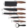 1774775057_Kitchen-Knife-Set-of-6Pcs-Marble-Coated-Professional-Knife-Butcher-Knife-Chef-Knife-Paring-Knife-Utility-Knife-Bread-Knife-and-Peeler-with-Non-Slip-Handle-Ideal-for-Kitchen-Restaurant.jpg Kitchen Knife Set of 6Pcs, Marble Coated Professional Knife, Butcher Knife, Chef Knife, Paring Knife, Utility Knife, Bread Knife and Peeler with Non-Slip Handle, Ideal for Kitchen & Restaurant