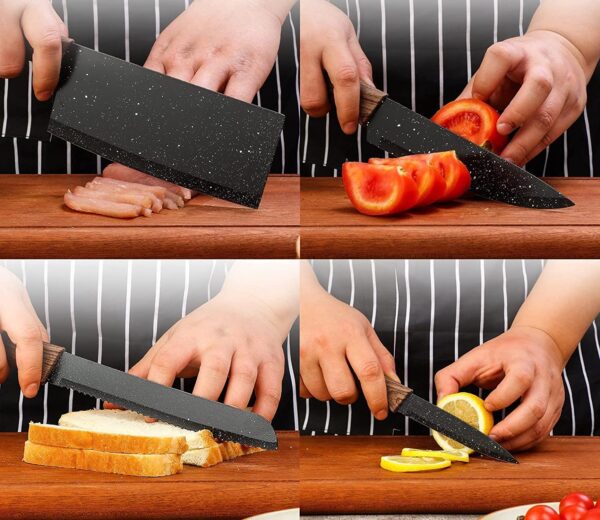 1774775061_Kitchen-Knife-Set-of-6Pcs-Marble-Coated-Professional-Knife-Butcher-Knife-Chef-Knife-Paring-Knife-Utility-Knife-Bread-Knife-and-Peeler-with-Non-Slip-Handle-Ideal-for-Kitchen-Restaurant.jpg Kitchen Knife Set of 6Pcs, Marble Coated Professional Knife, Butcher Knife, Chef Knife, Paring Knife, Utility Knife, Bread Knife and Peeler with Non-Slip Handle, Ideal for Kitchen & Restaurant