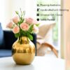 1774783906_Nostrae-by-Ekhasa-Unbreakable-Metallic-Flower-Vase-for-Home-Decor-Aesthetic-Flower-Vase-with-Rubber-Pad-Base-for-Living-Room-Decorative-Metal-Vase-Gift-for-Wedding-Housewarming.jpg Nostrae by Ekhasa Unbreakable Metallic Flower Vase for Home Decor | Aesthetic Flower Vase with Rubber Pad Base for Living Room | Decorative Metal Vase Gift for Wedding, Housewarming