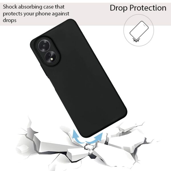 1774785928_NIUKIN-Matte-Frosted-Soft-Back-Case-for-Oppo-A38-4G-Oppo-A18-4G-Shockproof-Scratchproof-Cover-Black.jpg NIUKIN Matte Frosted Soft Back Case for Oppo A38 4G / Oppo A18 4G | Shockproof Scratchproof Cover | Black