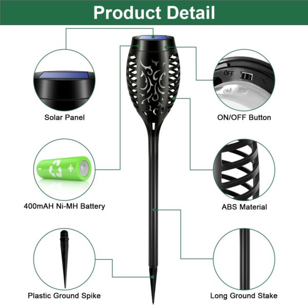 1774787376_Solar-Outdoor-Lights-8-Pack-12-LED-Solar-Torch-Lights-with-Flickering-Flame-for-Garden-Decor-Waterproof-Solar-Garden-Lights-Outdoor-Decor-Lighting-for-Yard-Path-Patio-Solar-Flame-Torches.jpg Solar Outdoor Lights - 8 Pack 12 LED Solar Torch Lights with Flickering Flame for Garden Decor Waterproof Solar Garden Lights Outdoor Decor Lighting for Yard Path Patio Solar Flame Torches