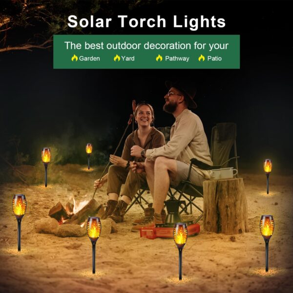 1774787377_Solar-Outdoor-Lights-8-Pack-12-LED-Solar-Torch-Lights-with-Flickering-Flame-for-Garden-Decor-Waterproof-Solar-Garden-Lights-Outdoor-Decor-Lighting-for-Yard-Path-Patio-Solar-Flame-Torches.jpg Solar Outdoor Lights - 8 Pack 12 LED Solar Torch Lights with Flickering Flame for Garden Decor Waterproof Solar Garden Lights Outdoor Decor Lighting for Yard Path Patio Solar Flame Torches