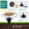 1774802695_16-Pack-Solar-Lights-Outdoor-8-LED-Solar-Powered-Ground-Lights-Waterproof-Garden-Landscape-Lighting-for-Yard-Deck-Patio-Driveway-Pathway-Walkway-Cool-White.jpg 16 Pack Solar Lights Outdoor, 8 LED Solar Powered Ground Lights Waterproof Garden Landscape Lighting for Yard Deck Patio Driveway Pathway Walkway (Cool White)