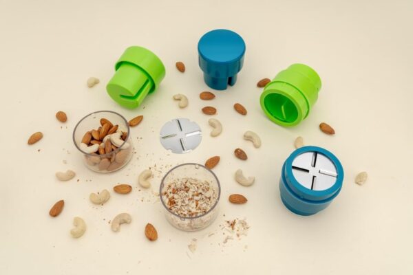 1774806526_Clazkit-Precision-Cashews-Almond-CutterSlicer-Effortless-Slicing-with-Built-in-Storage-Convenience-Multicolor.jpg Clazkit Precision Cashews & Almond Cutter/Slicer : Effortless Slicing with Built-in Storage Convenience -Multicolor
