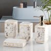 1774811769_Kookee-Ceramic-Bathroom-Set-–-Stylish-4-Piece-Bath-Accessories-Kit-with-Soap-Dispenser-Toothbrush-Holder-Tumbler-Soap-Dish-–-Modern-Designer-Decor-for-Home-Guest-Bathrooms-WhiteGold-9898.jpg Kookee Ceramic Bathroom Set – Stylish 4 Piece Bath Accessories Kit with Soap Dispenser, Toothbrush Holder, Tumbler & Soap Dish – Modern & Designer Decor for Home & Guest Bathrooms, White/Gold (9898)