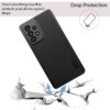 NIUKIN Super Frosted Shield Pro Soft Mobile Back Case for Samsung Galaxy A53 5G | Shockproof Scratchproof Cover | Black