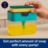 1774821963_REIKI-2-in-1-Soap-Dispenser-for-Kitchen-Accessories-Dishwasher-Liquid-Holder-Liquid-Dispenser-Pump-400-ML-with-Sponge-Holder-Kitchen-Sink-Accessories-Items.jpg REIKI 2 in 1 Soap Dispenser for Kitchen Accessories Dishwasher Liquid Holder Liquid Dispenser Pump 400 ML with Sponge Holder Kitchen Sink Accessories Items