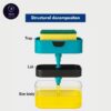 1774821964_REIKI-2-in-1-Soap-Dispenser-for-Kitchen-Accessories-Dishwasher-Liquid-Holder-Liquid-Dispenser-Pump-400-ML-with-Sponge-Holder-Kitchen-Sink-Accessories-Items.jpg REIKI 2 in 1 Soap Dispenser for Kitchen Accessories Dishwasher Liquid Holder Liquid Dispenser Pump 400 ML with Sponge Holder Kitchen Sink Accessories Items