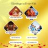 Ekhasa Ganesh Idol for Car Dashboard with Umbrella | Ganpati Idol for Cars | Vinayak Idols for Car Dash Board, Home Decor | Ganapathi for Home | Vinayagar Statue for Office Desk