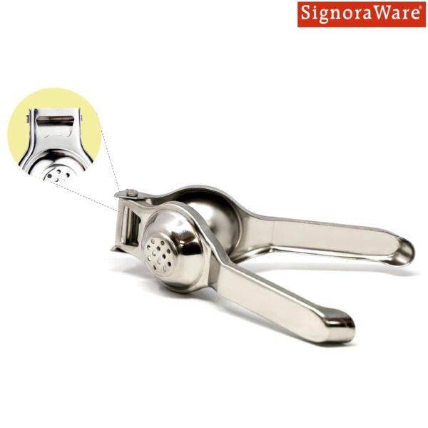 1774825668_Signoraware-Lemon-Squeezer-with-Bottle-Opener-Food-Grade-Stainless-Steel-Rust-Resistant-Easy-to-Use-Ideal-for-Kitchen-Bar-Use-Set-of-1-Silver-Compact-Design.jpg Signoraware Lemon Squeezer with Bottle Opener | Food Grade Stainless Steel | Rust Resistant & Easy to Use | Ideal for Kitchen & Bar Use | (Set of 1 | Silver | Compact Design)