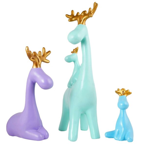 1774827668_Deer-Family-Showpiece-for-Home-Decor-Showpiece-Reindeer-Family-Statue-for-Home-Decor-Set-of-3.jpg Deer Family Showpiece for Home Decor Showpiece | Reindeer Family Statue for Home Decor (Set of 3)