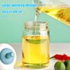 230 ml Oil Dispenser with Brush, Multi-Use, Transparent