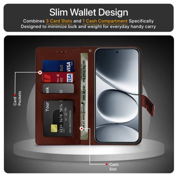 1774852588_WOW-IMAGINE-Shock-Proof-Flip-Cover-Back-Case-Cover-for-Redmi-Note-15-Pro-5G-Flexible-Leather-Finish-Card-Pockets-Wallet-Stand-Brown.jpg WOW IMAGINE Shock Proof Flip Cover Back Case Cover for Redmi Note 15 Pro 5G (Flexible | Leather Finish | Card Pockets Wallet & Stand | Brown)