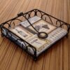 1774866033_Craftland-Metal-Napkin-Stand-Tissue-Paper-Towel-Holder-for-Dining-Table-Decor-Napkin-Holder-Dispenser-for-Kitchen-Restaurant-Hotel-OfficeHome-Table-Decor-Item-Ring-Tissue.jpg Craftland Metal Napkin Stand Tissue Paper Towel Holder for Dining Table Décor Napkin Holder Dispenser for Kitchen Restaurant Hotel Office,Home Table Décor Item (Ring Tissue)