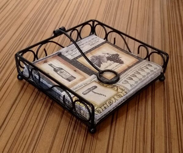 1774866033_Craftland-Metal-Napkin-Stand-Tissue-Paper-Towel-Holder-for-Dining-Table-Decor-Napkin-Holder-Dispenser-for-Kitchen-Restaurant-Hotel-OfficeHome-Table-Decor-Item-Ring-Tissue.jpg Craftland Metal Napkin Stand Tissue Paper Towel Holder for Dining Table Décor Napkin Holder Dispenser for Kitchen Restaurant Hotel Office,Home Table Décor Item (Ring Tissue)