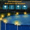 1774880597_Kridix-Solar-Pathway-Lights-6-Pack-Color-Changing-LED-Outdoor-Waterproof-Lawn-Christmas-Garden-Decor-Patio-Lawn-Landscape.jpg Kridix Solar Pathway Lights 6 Pack, Color Changing LED Outdoor, Waterproof Lawn Christmas Garden Decor Patio Lawn Landscape
