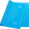 Carrot - Silicone Baking Mat Silicone Chapati Atta Kneading Mat Non-Stick Fondant Rolling Mat Stretchable for Kitchen Roti Chapati (Baking Mat 50 * 40 cm) (Color May Vary, 1)