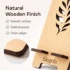 1774891439_Wooden-Phone-Stand-Holder-Adjustable-Desk-Mobile-Holder-Tablet-Stand-with-Leaf-Design-Lightweight-Durable-Compatible-All-Smartphones-Tablets.jpg Wooden Phone Stand Holder, Adjustable Desk Mobile Holder, Tablet Stand with Leaf Design, Lightweight & Durable, Compatible All Smartphones & Tablets