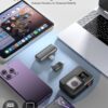 GRENARO P10 Wireless Mic for Youtubers with 3-Level Noise Reduction,Mic for YouTube Wireless with 40H Charging Case