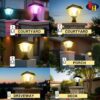 1774913434_kh-Solar-Gate-Light-with-Remote-Control-Warm-White-Cool-White-RGB-Modes-10W-LED-Post-Lamp-IP65-Automatic-Dusk-to-Dawn-Solar-Pillar-Light-for-Gate-Garden-Wall-Boundary.jpg kh Solar Gate Light with Remote Control | Warm White, Cool White & RGB Modes | 10W LED Post Lamp | IP65 | Automatic Dusk to Dawn | Solar Pillar Light for Gate, Garden, Wall & Boundary