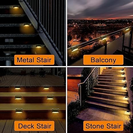 1774929959_Riveira-Solar-Lights-for-Outdoor-Garden-IP65-Waterproof-LED-Solar-Lamp-Warm-White-for-Garden-Decoration-Wall-Light-Fence-Light-Outdoor-for-Patio-Garden-Steps-and-Stairs-Pack-of-4.jpg Riveira Solar Lights for Outdoor Garden IP65 Waterproof LED Solar Lamp Warm White for Garden Decoration, Wall Light Fence Light Outdoor for Patio, Garden, Steps and Stairs, Pack of 4