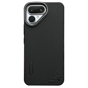 NIUKIN Super Frosted Shield Pro Soft Mobile Back Case for Tecno Pova Curve 2 5G | Shockproof Scratchproof Cover | Black