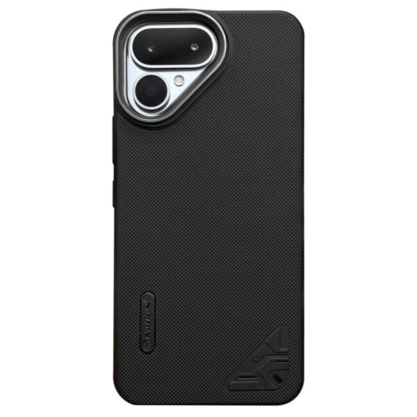 NIUKIN Super Frosted Shield Pro Soft Mobile Back Case for Tecno Pova Curve 2 5G | Shockproof Scratchproof Cover | Black
