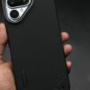 NIUKIN Super Frosted Shield Pro Soft Mobile Back Case for Tecno Pova Curve 2 5G | Shockproof Scratchproof Cover | Black