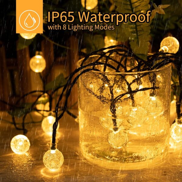 1774934037_VazzLox-Solar-Crystal-Lights-Bulbs-Outdoor-50-LED-23FT-Crystal-Globe-Lights-with-8-Lighting-Modes-Waterproof-Solar-Powered-for-Patio-Garden-Yard-Porch-Diwali-Party-Decor-Yellow.jpg VazzLox Solar Crystal Lights Bulbs Outdoor 50 LED 23FT Crystal Globe Lights with 8 Lighting Modes, Waterproof Solar Powered for Patio Garden Yard Porch Diwali Party Décor (Yellow)