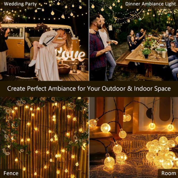 1774934038_VazzLox-Solar-Crystal-Lights-Bulbs-Outdoor-50-LED-23FT-Crystal-Globe-Lights-with-8-Lighting-Modes-Waterproof-Solar-Powered-for-Patio-Garden-Yard-Porch-Diwali-Party-Decor-Yellow.jpg VazzLox Solar Crystal Lights Bulbs Outdoor 50 LED 23FT Crystal Globe Lights with 8 Lighting Modes, Waterproof Solar Powered for Patio Garden Yard Porch Diwali Party Décor (Yellow)