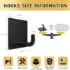 1774935053_JIALTO-4-PCS-Self-Adhesive-Stainless-Steel-Wall-Hooks-–-Heavy-Duty-Waterproof-No-Drill-Wall-Hanger-for-Bathroom-Kitchen-Towel-–-Strong-Coat-Hook-J-Hook-Black-Holds-Up-to-5-KG.jpg JIALTO 4 PCS Self Adhesive Stainless Steel Wall Hooks – Heavy Duty Waterproof No Drill Wall Hanger for Bathroom, Kitchen & Towel – Strong Coat Hook, J Hook Black (Holds Up to 5 KG)