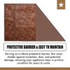1774941448_Kuber-Industries-Fridge-Top-Cover-Fridge-Top-Cover-with-Pockets-Refrigerator-Top-Cover-for-Kitchen-Fridge-Top-Cover-with-6-Utility-Pockets-New-Check-Fridge-Cover-Brown.jpg Kuber Industries Fridge Top Cover | Fridge Top Cover with Pockets | Refrigerator Top Cover for Kitchen | Fridge Top Cover with 6 Utility Pockets | New Check Fridge Cover | Brown