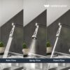 WaterScience Tap Extender for Kitchen Sink - Compact | Upto 70% Water Saving | 360 Degree Rotation, 35 x 35 x 80 Millimeters