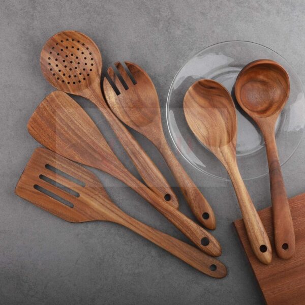 1774956777_Wooden-Kitchen-Utensil-Set-6-Piece-with-Cutley-Holder-Handcrafted-Cooking-Tools-with-Barrel-Holder-with-Fine-Finish-Spoons-Set-Kitchen-Cooking-Spoon-Set.jpg Wooden Kitchen Utensil Set, 6-Piece with Cutley Holder Handcrafted Cooking Tools with Barrel Holder with Fine Finish Spoons Set Kitchen Cooking Spoon Set