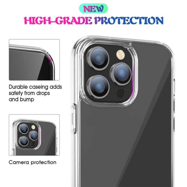 Amazon Brand - Solimo for Moto Edge 60 Fusion 5G Premium Transparent Soft Silicon Crystal Clear Back Cover [Transparent]