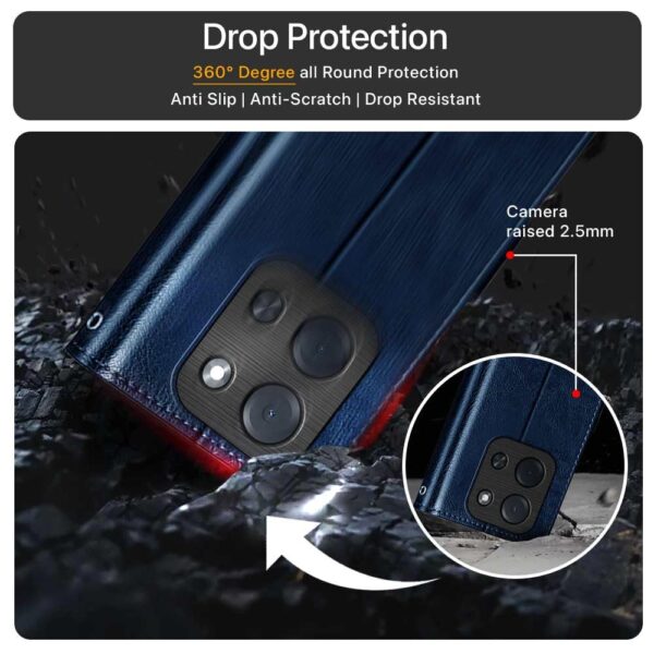 1774963140_WOW-IMAGINE-Shock-Proof-Flip-Cover-Back-Case-Cover-for-Mi-Redmi-15C-5G-Poco-C85-5G-2025-Flexible-Leather-Finish-Card-Pockets-Wallet-Stand-Blue.jpg WOW IMAGINE Shock Proof Flip Cover Back Case Cover for Mi Redmi 15C 5G | Poco C85 5G 2025 (Flexible | Leather Finish | Card Pockets Wallet & Stand | Blue)